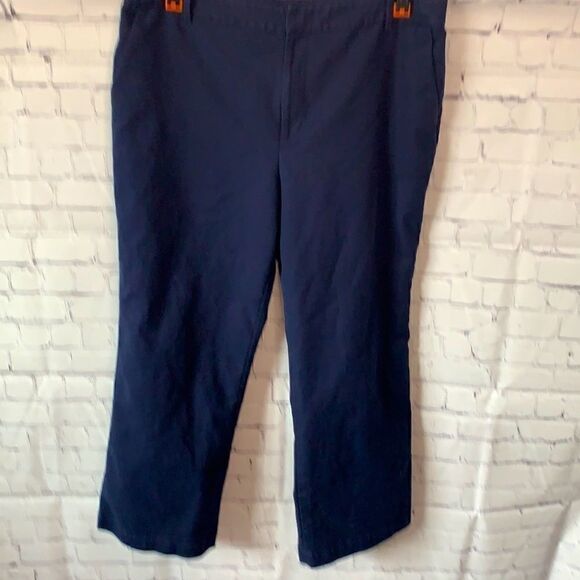 Ralph Lauren Navy Blue Capri Pants - 16 - Picture 1 of 4